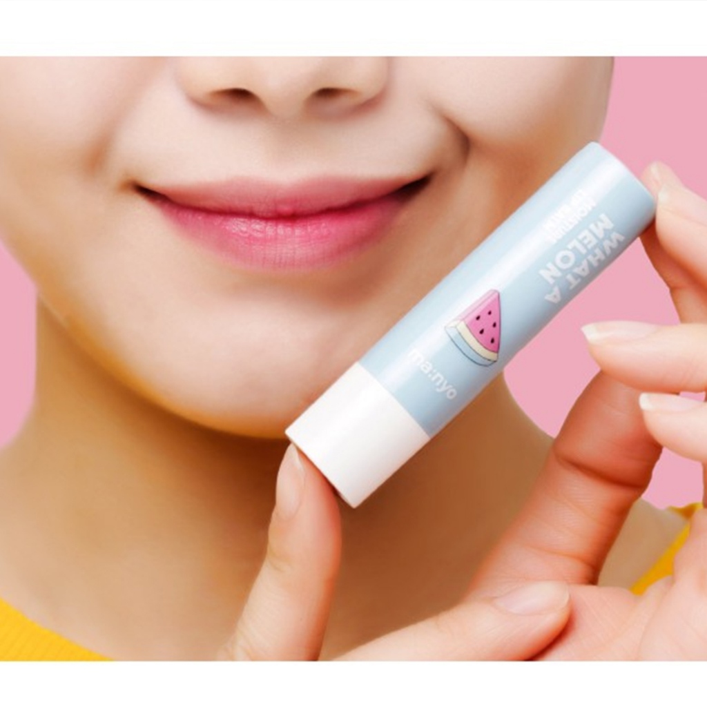 Son Dưỡng Tinh Chất Dưỡng Môi Manyo Ma:nyo WHAT A MELON MOISTURE LIP SERUM 10ml