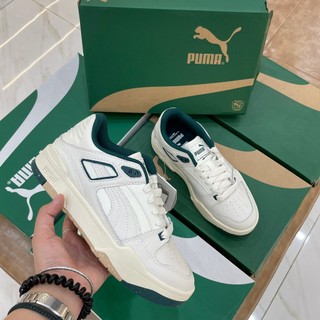 Giày puma slipstream - màu xanh trắng - code: 391907 02