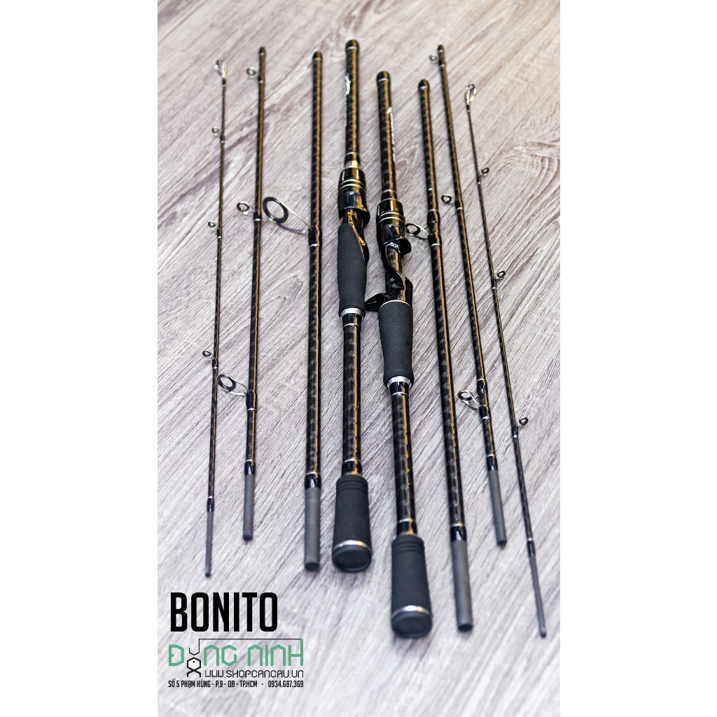 Cần lure 4 khúc Bonito