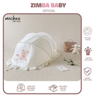  Màn chụp cho bé gấp gọn Mochee mùng chụp tự bung giúp bé chống muỗi dùng được cho giường 