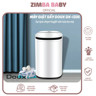 Máy giặt Mini tự động DOUX LUX mới nhất 2024 có chức năng sấy khô đèn diệt khuẩn UV tính năng giặt đồ cho em bé tối ưu