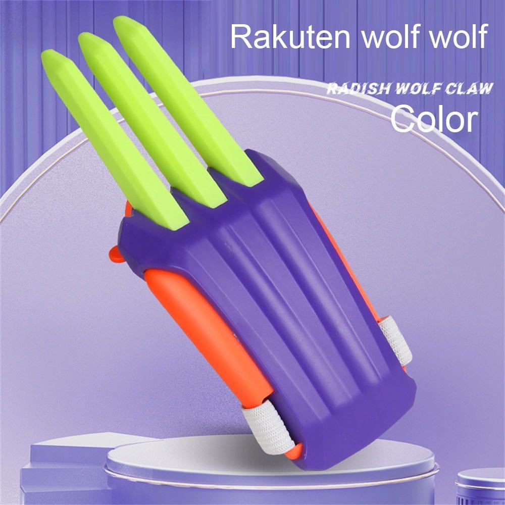 B1 ĐỒ CHƠI HÌNH MÓNG VUỐT CHÓ SÓI,MÓNG VUỐT NGƯỜI SÓI,MÓNG VUỐT ĐỒ CHƠI IN 3D CÓ NÚT BẬT VUỐT TỰ ĐỘNG LÀM QUÀ TẶNG