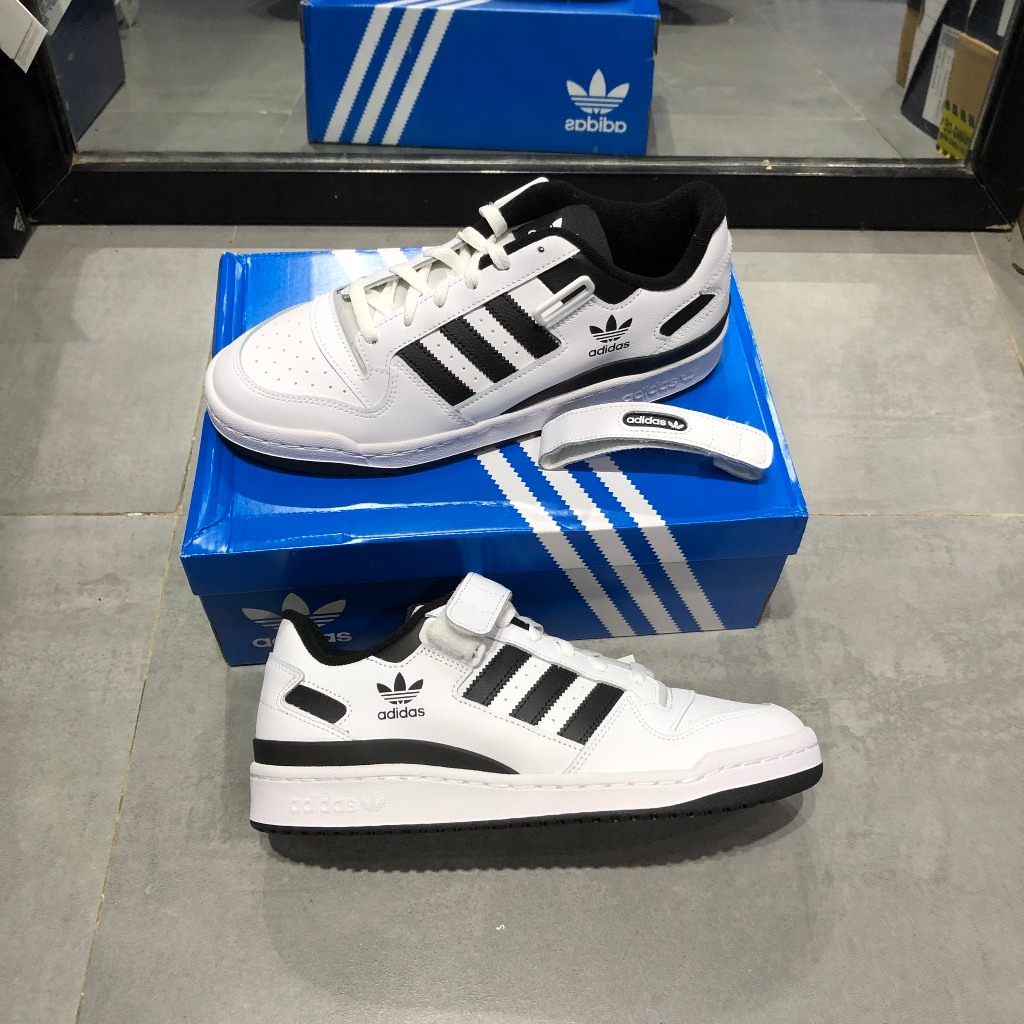 Giày Adidas Forum Low Black Core _Giày thể thao 84 đen trắng quai dán hot 2023