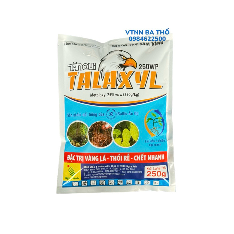 Thuốc Trừ Nấm Bệnh Talaxyl 25WP 250gr
