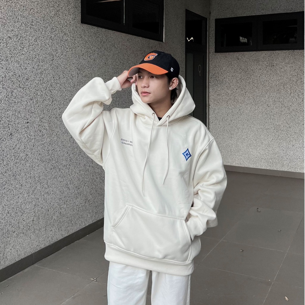 Áo Hoodie nam nữ Localbrand GODO Rebels to Champions