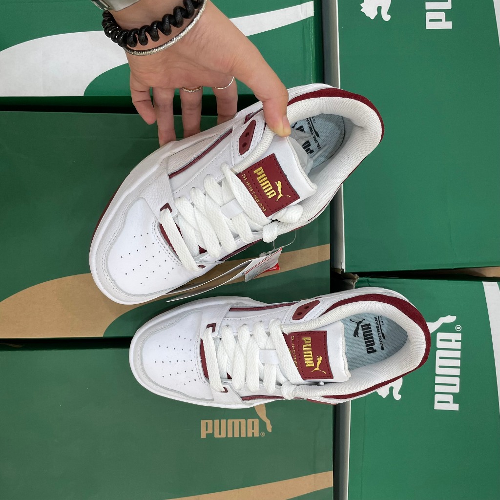 Giày Puma Slipstream - Màu Đỏ Trắng - Code: 388549 05