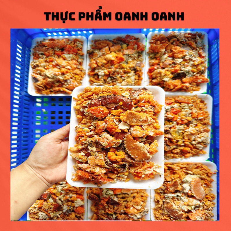 { HOẢ TỐC HCM} Gạch son cua- gạch đỏ cua Cà mau chất lượng khay 250gram