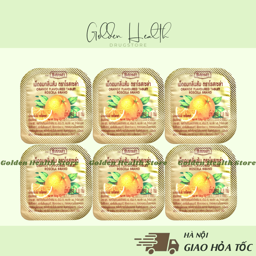 ⭐Kẹo Vitamin C Thái Lan Vị Cam