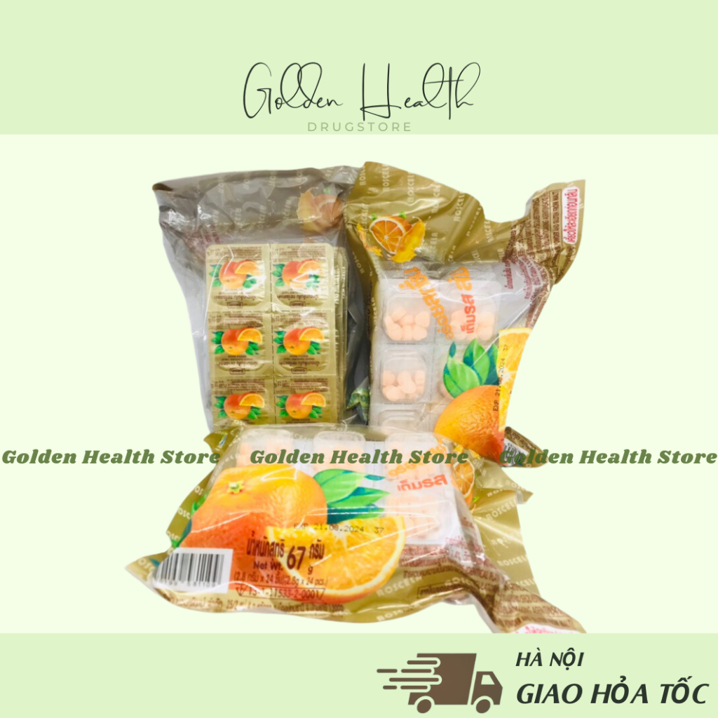 ⭐Kẹo Vitamin C Thái Lan Vị Cam