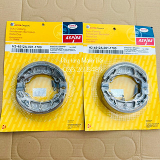 Bố thắng dòng xe số Honda - hãng Aspira( C4.6)