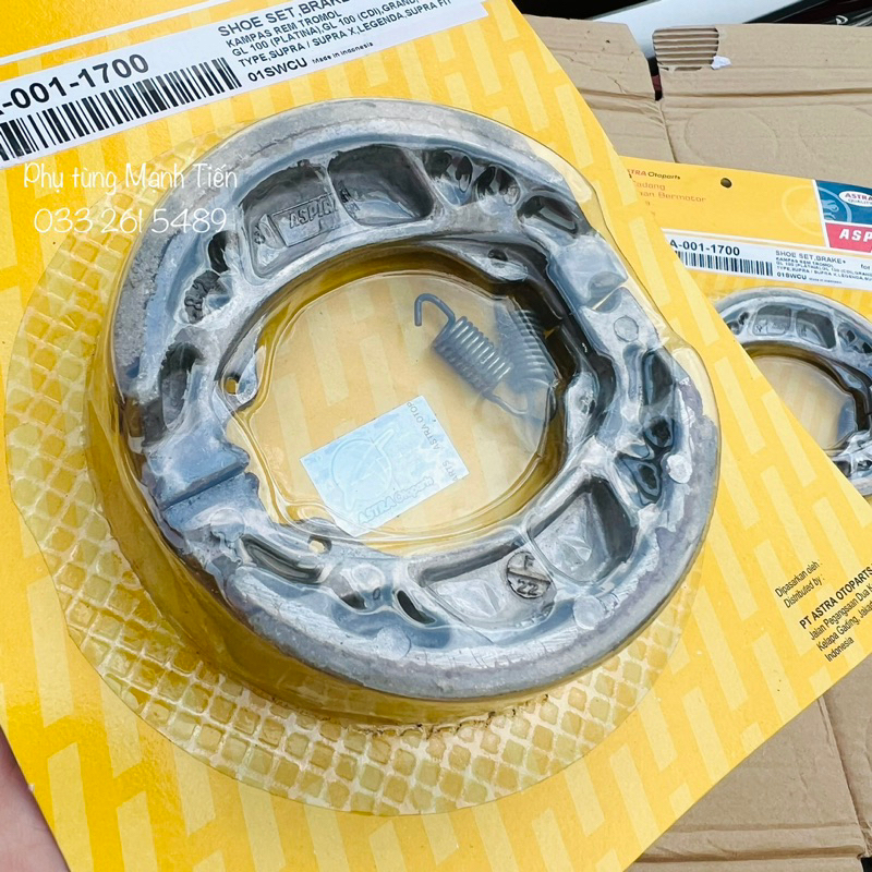 Bố thắng xe số Honda nhập khẩu Indonesia