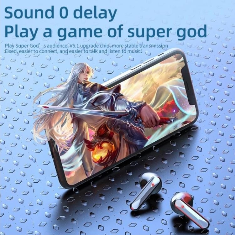 Tai Nghe Không Dây, Tai Nghe Bluetooth Nhét Tai S20 Cảm Ứng Mặt Gương Hiện Thị Pin 2in1