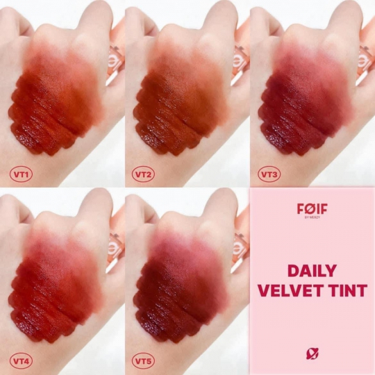 Son Kem Lì Thuần Chay Foif Daily Velvet Tint 3g