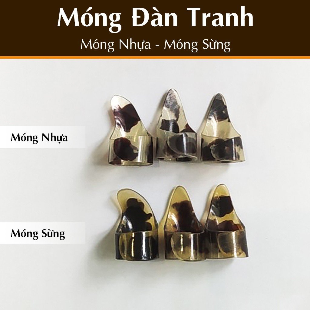 Móng Gảy Đàn Tranh - Bộ 3 Móng Đàn Tranh