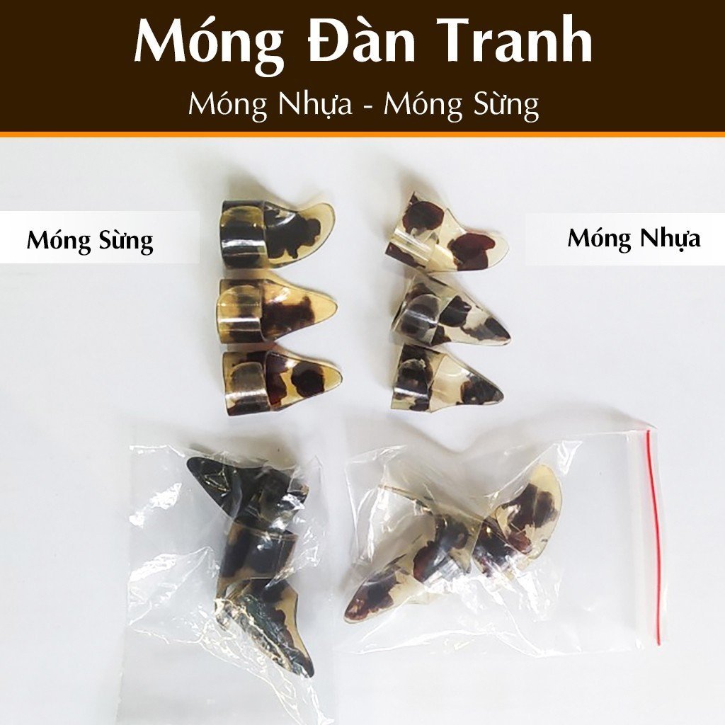 Móng Gảy Đàn Tranh - Bộ 3 Móng Đàn Tranh