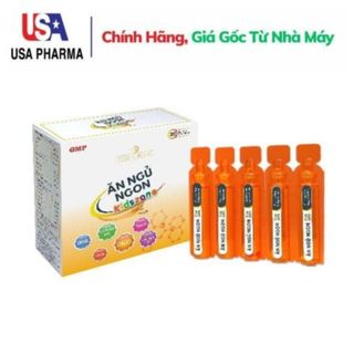 Siro ăn ngủ ngon tăng cường sức khỏe, nâng cao sức đề kháng - hộp 20 ống x 10ml