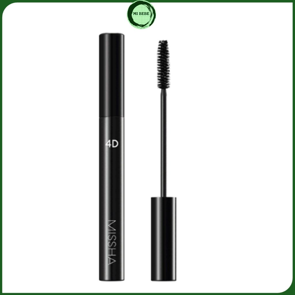 Mascara Missha 4D Dày Mi Không Lem Chống Nước - Mibebe