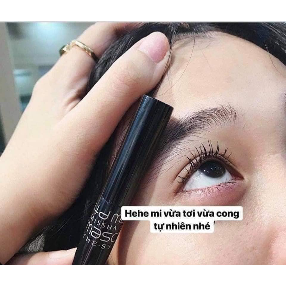 Mascara Missha 4D Dày Mi Không Lem Chống Nước - Mibebe