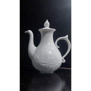 GỐM SỨ MINH LONG Bình nước tương (Sen Trắng)