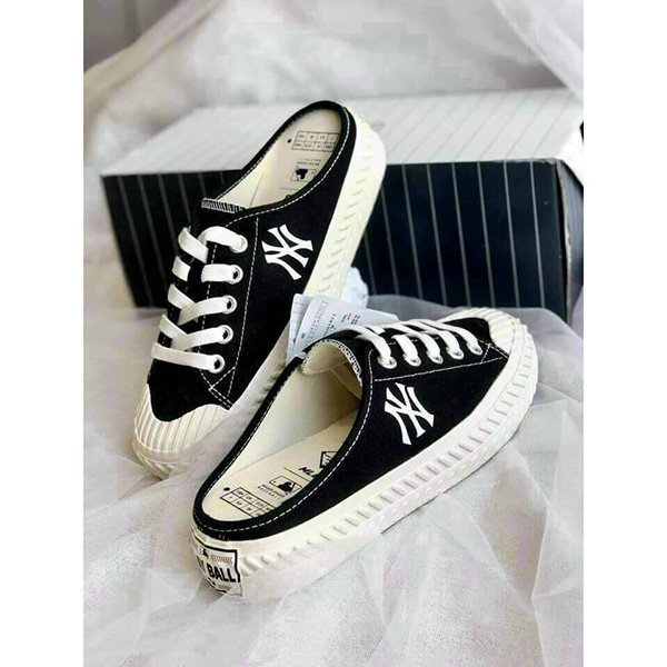 Giày Sục Đạp Gót MLB  Thể Thao Nữ Ny, Form Cực Ôm Chân