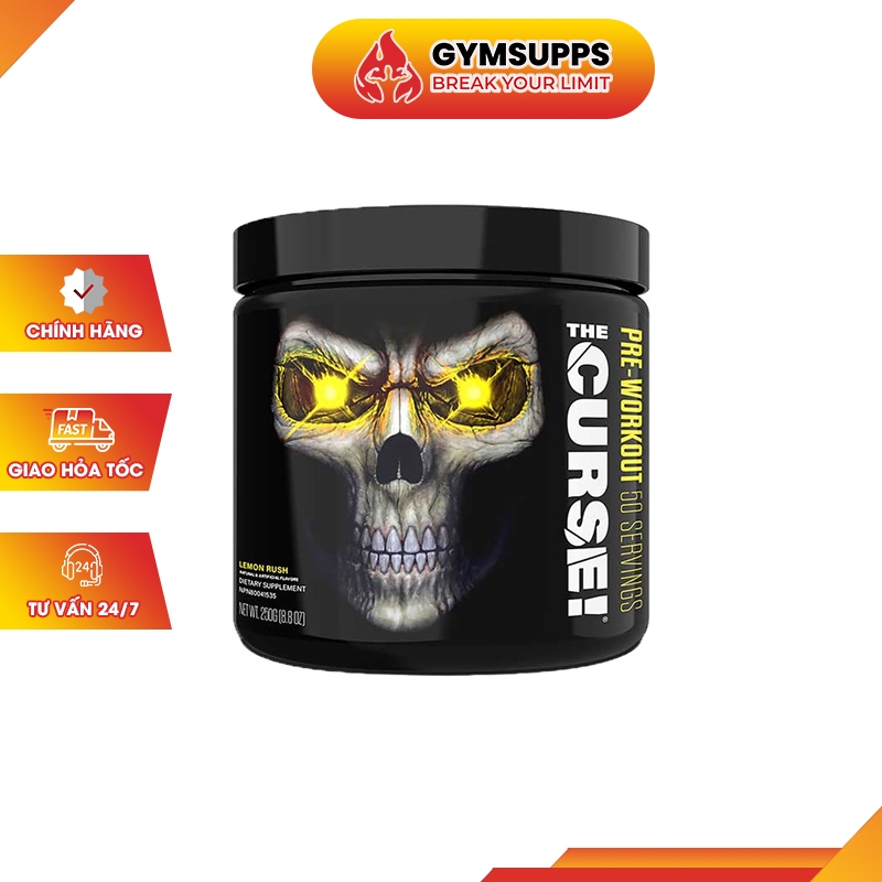 Tăng Sức Mạnh Pre Workout The Curse 50 lần dùng - Authentic 100%