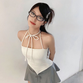 Áo cổ yếm sơ mi nhún thun sau chất vải kate dày dặn, Áo ống cổ yếm, Áo ống
