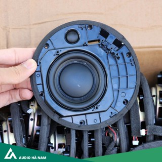 Cụm loa bán thành phẩm Eastech loa mid bass 3inch từ neo kèm treble 10W+10W dáng mỏng (giá 1 cái)