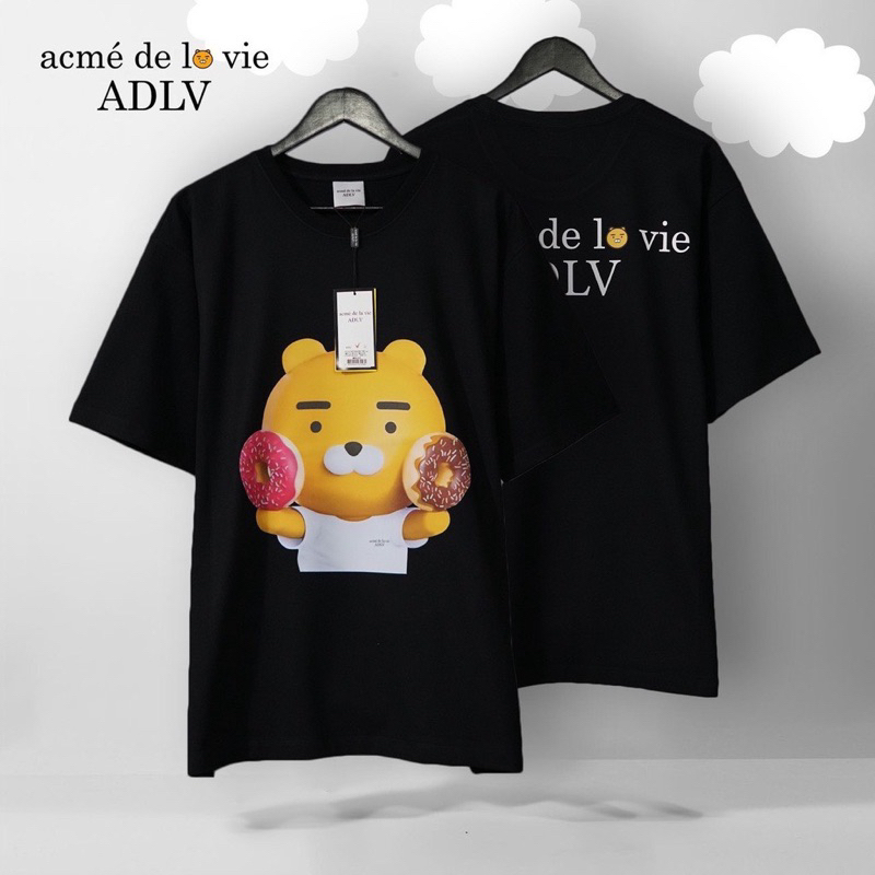 Áo Thun ADLV KAKAO Nhiễu Mẫu Hottrend 2023 cotton 100% - Áo Phông ADLV KAKAO Đầy Đủ Tem Tag