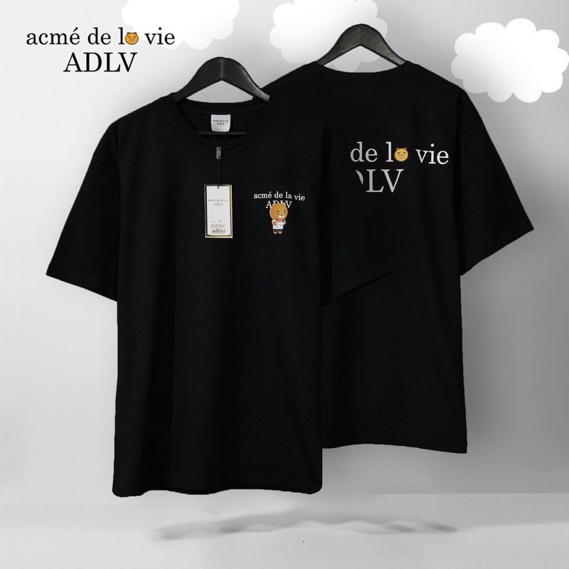 Áo Thun ADLV KAKAO Nhiễu Mẫu Hottrend 2023 cotton 100% - Áo Phông ADLV KAKAO Đầy Đủ Tem Tag