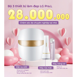 Fullset thiết bị làm đẹp lg pral bảo hành chính hãng 12 tháng