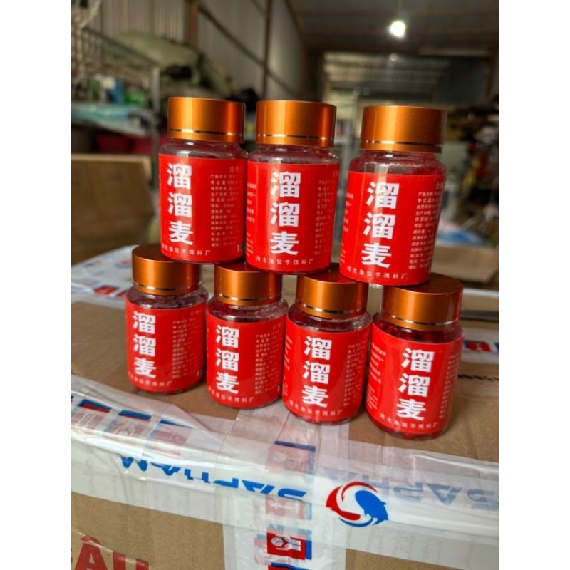 Mồi lúa mạch đài loan, mồi cắt móm, lọ 300 hạt