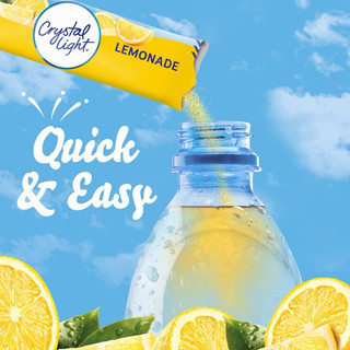 Gói lẻ bột chanh Crystal light Lemonade