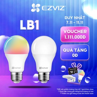 Bóng đèn EZVIZ LB1 Kết nối WI-FI, Điều Khiển Qua Ứng Dụng, Đặt lịch trình & hẹn giờ