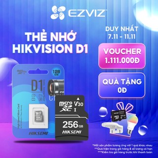Thẻ nhớ Micro SD HIKVISION D1 32GB/ 64GB/ 128G Tốc Độ Cao Cho Camera, Điện Thoại Chính Hãng