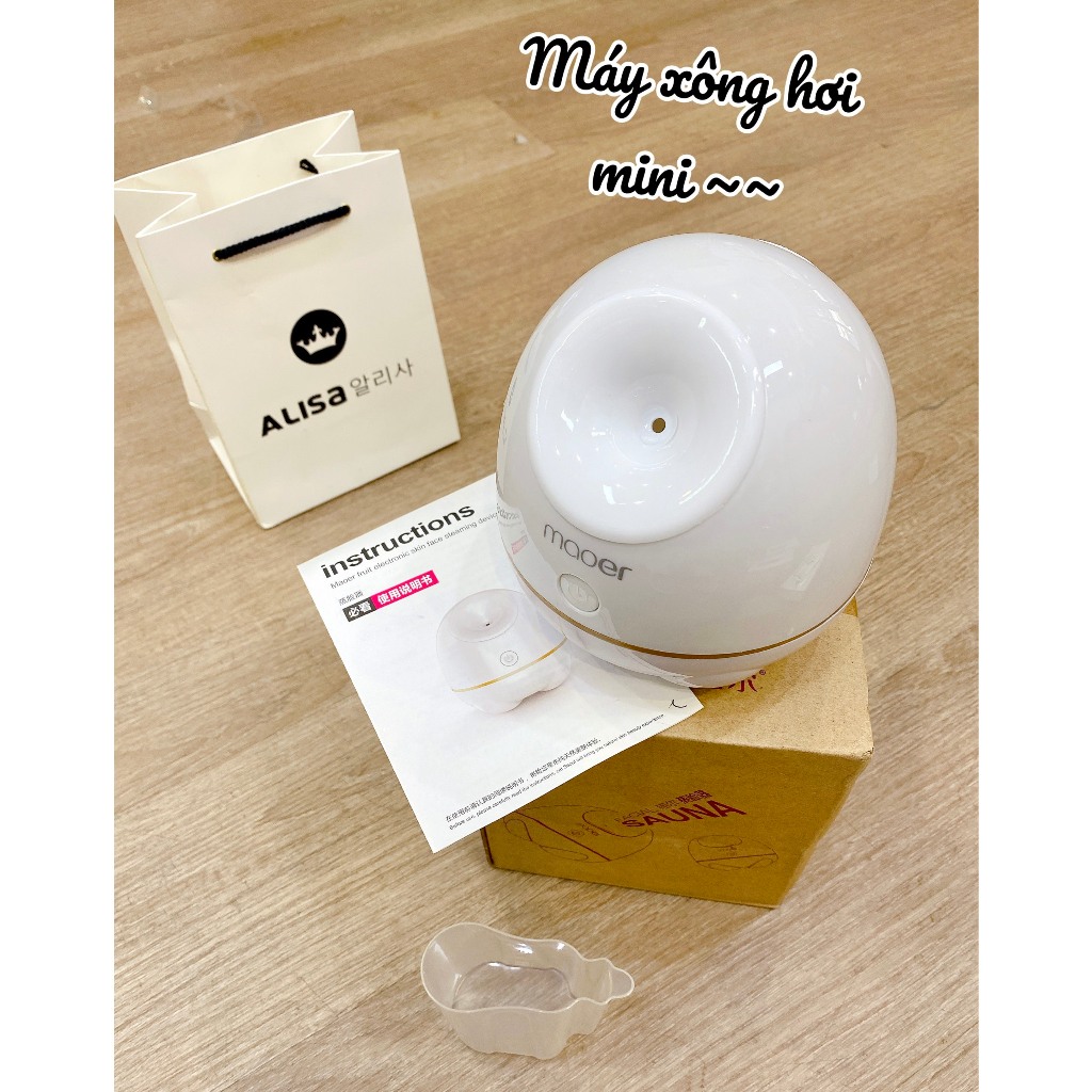 MÁY XÔNG DA MẶT MAOER MINI - ALISA