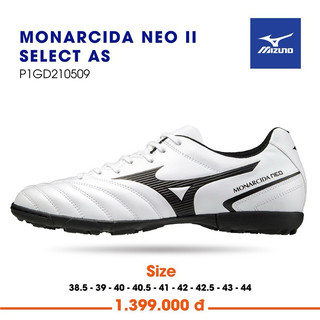 Giày đá bóng Mizuno monarcida neo 2 select as chính hãng new 2024  (tặng tất)