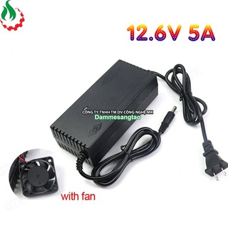 Sạc 3S 12.6V 5A dùng cho pin Li-ion 3.7V có quạt