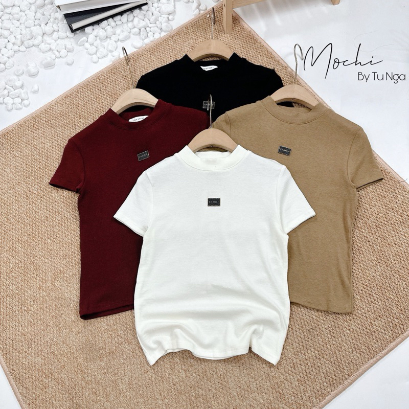 Áo thun mịn tag chanle - New start form ôm