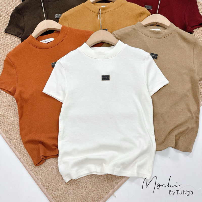 Áo thun mịn tag chanle - New start form ôm
