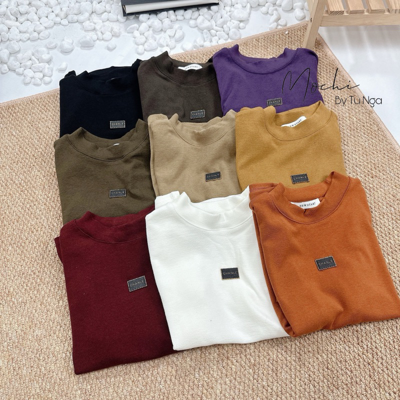 Áo thun mịn tag chanle - New start form ôm