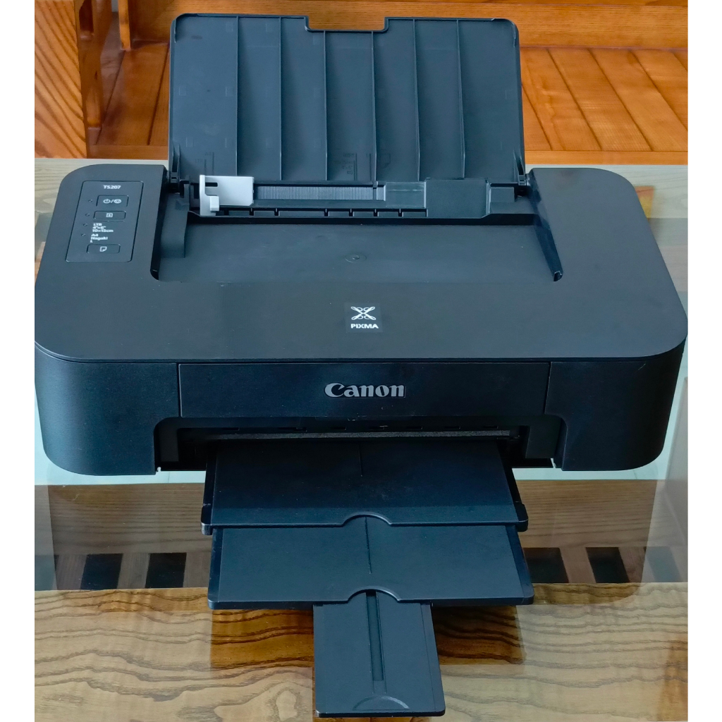 Máy In Mầu - Máy Đã Qua Sử Dụng - Đã In Gần 2500 Bản  Canon TS207: Không Có Đầu Phun, Không Có Bộ Cấp Mực