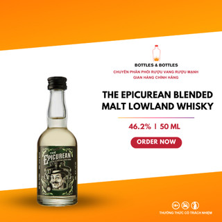 Rượu mini the epicurean blended malt whisky - 50ml - 46.2%