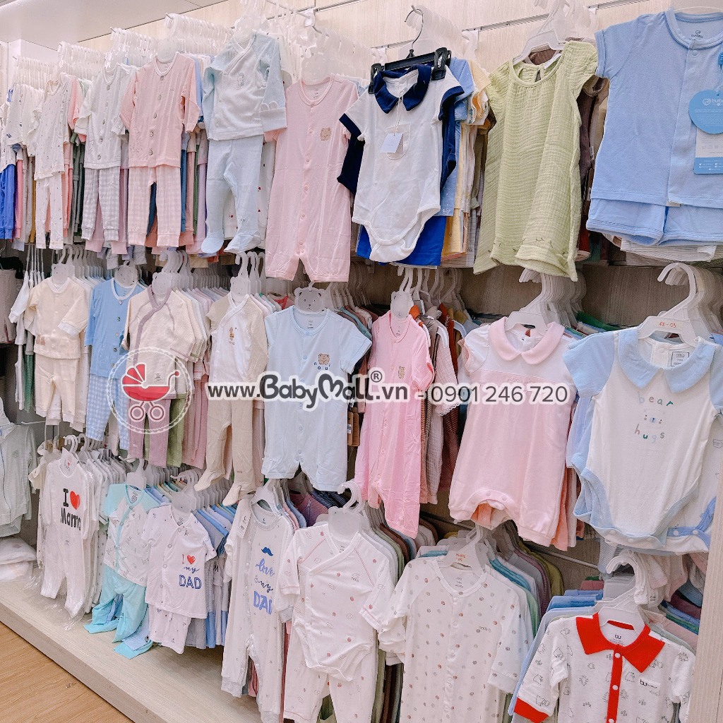 NOUS Bộ quần áo dài tay cài giữa