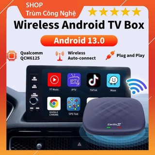 Android Box Carlinkit Tbox Plus Ram 8GB, Tặng Vietmap S2 Bản đồ