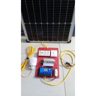 máy phát điện năng lượng mặt trời ráp sẵn 220v 300w/ngày chưa có ắc quy. Rất dễ sử dụng