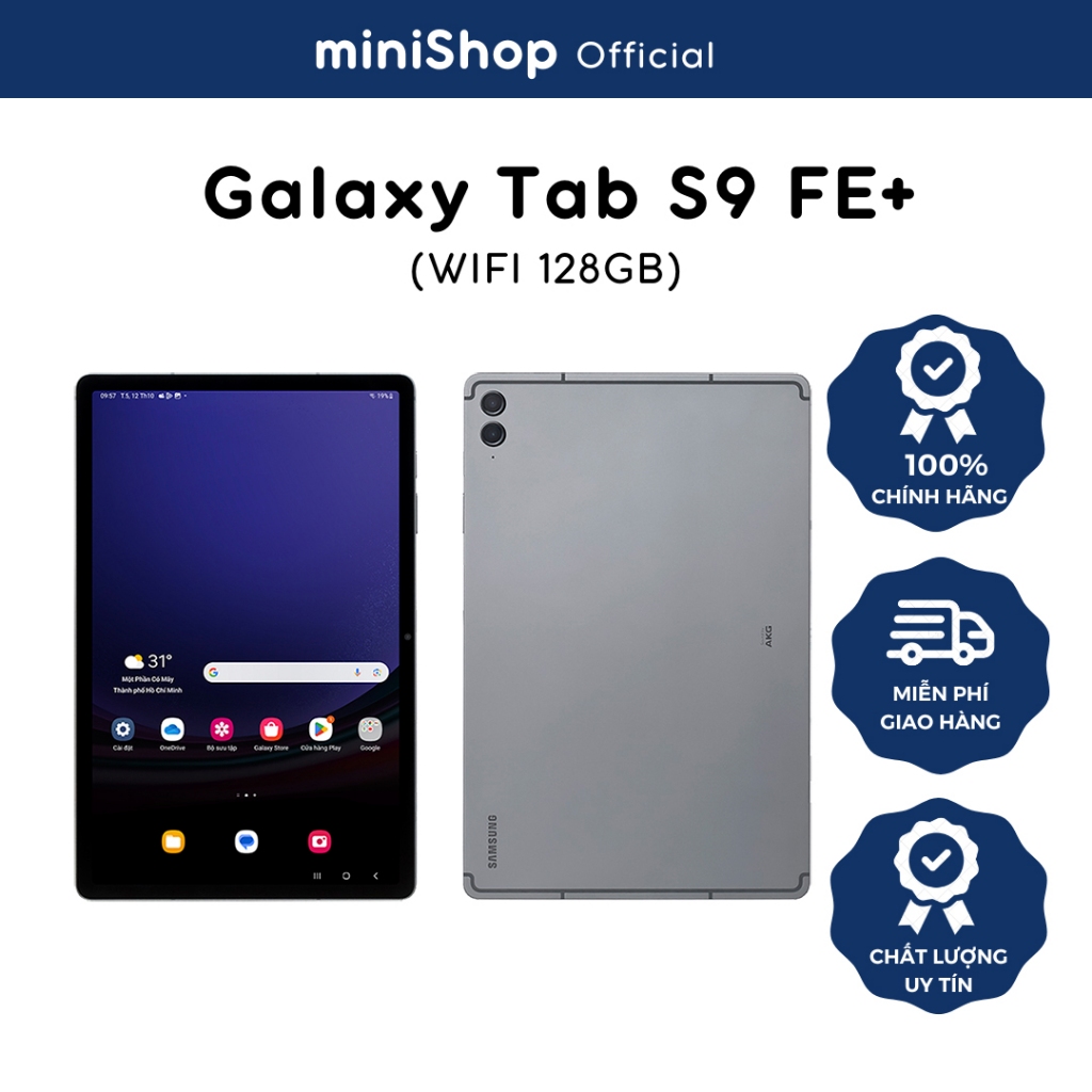 Máy tính bảng Samsung Galaxy Tab S9 FE+ WiFi 128GB