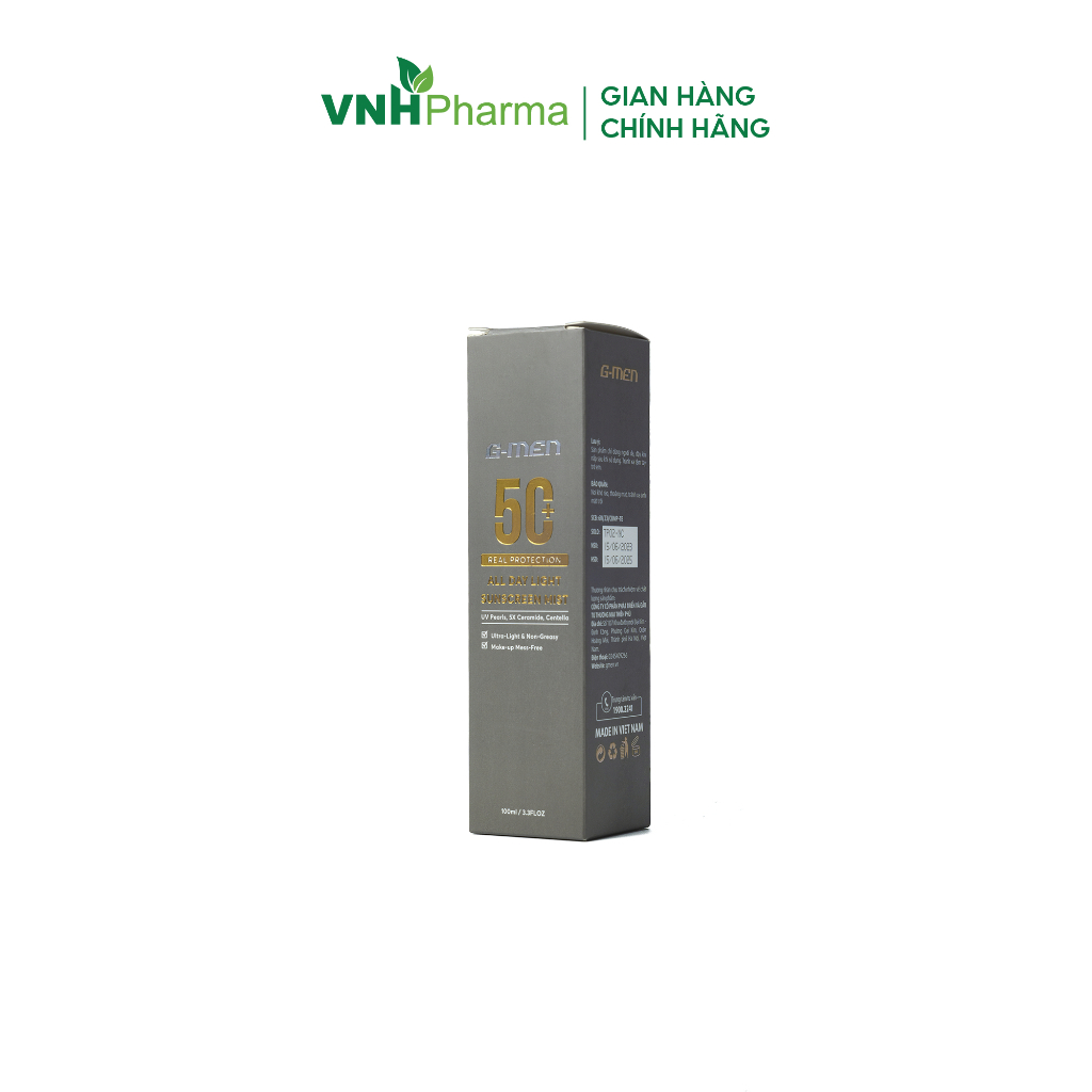 Xịt chống nắng nam GMEN – SPF50 PA++++