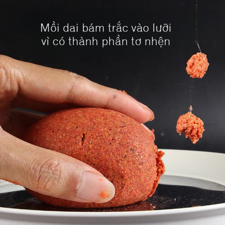 Mồi Câu Cá Số 1 Trung Hoa - Mồi Câu Cá Chép, Trôi, Rô...Mồi Câu Đài Tự Nhiên, Mồi Câu Siêu Nhạy Phù Hợp Nhiều L