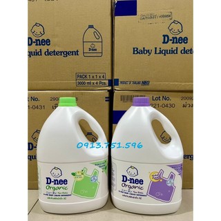 Nước giặt Dnee 3000ml Thái Lan - Hàng nhập khẩu của Công ty Đại Thịnh