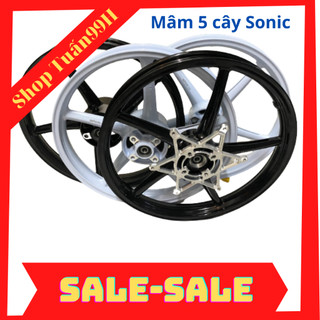 Bánh mâm 5 cây At racing dành cho Sonic 150Fi bản 1.6 trước sau